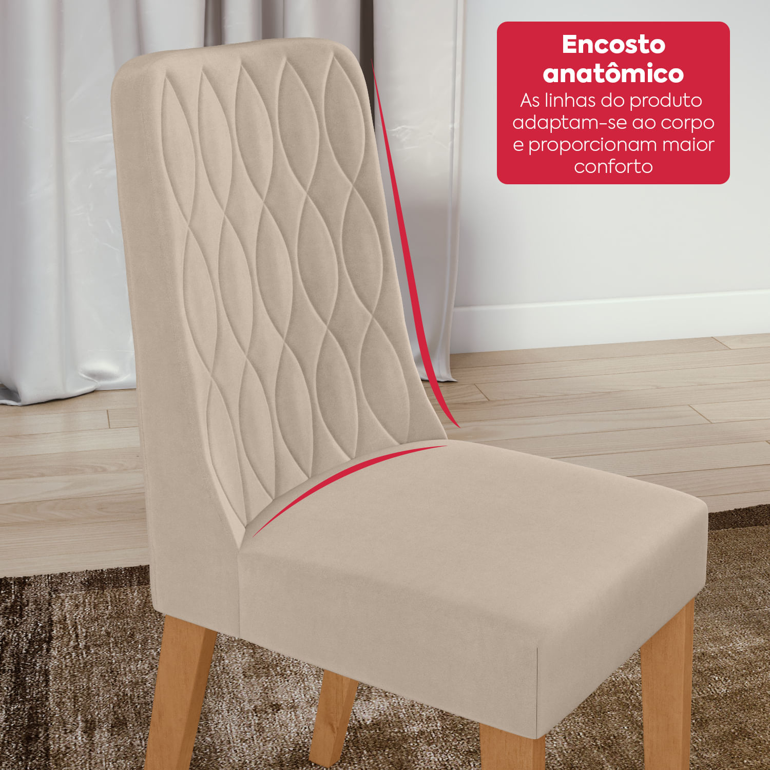 LUAS - CADEIRA ANATOMICA 118 AC